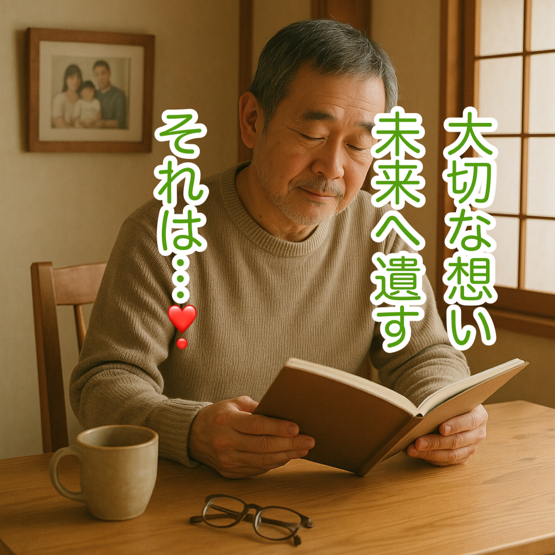 一人暮らしの男性にこそ必要な「エンディングノート！」